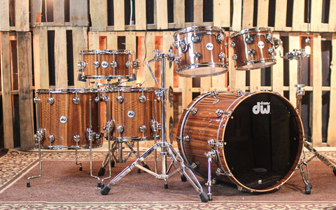 DW Collector's Maple 333 Etimoe Drum Set - 22,10,12,14,16,6.5x14 - SO#1325885