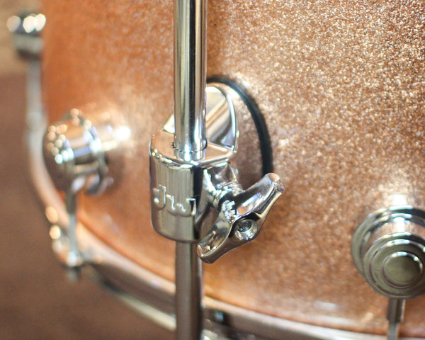 DW Collector's Maple 333 Real Copper Sparkle Drum Set - 22,13,16,14sn - SO#1435612