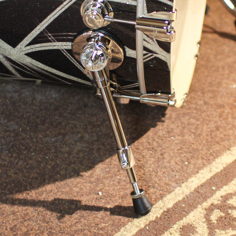 DW Collector's 333 Smoke Glass Contrail Drum Set - 22,10,12,14,16 - SO#1426266