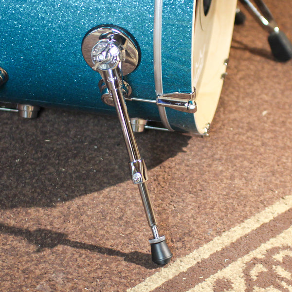 DW Collector's Maple 333 Teal Glass Drum Set - 20,12,14,16,14sn - SO#1429990