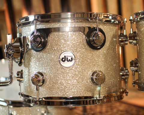 DW Collector's Maple Mahogany Broken Glass Drum Set - 22,10,12,14,16,14sn - SO#1416749