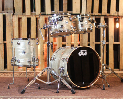 DW Collector's Maple Mahogany Creme Oyster Drum Set - 20,10,12,14 - SO#1434607