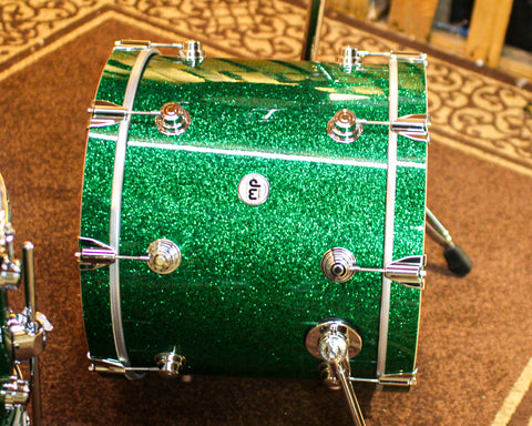Green sparkle drum set 2025
