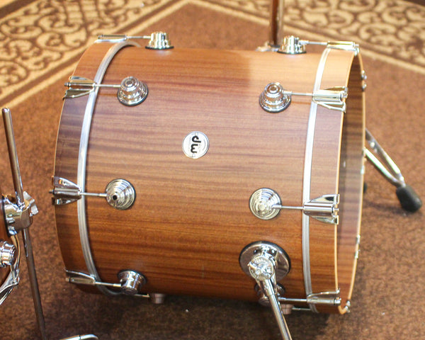 DW Collector's Maple Mahogany Natural Hard Satin Drum Set - 18,12,14 - SO#1431307