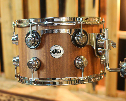 DW Collector's Maple Mahogany Natural Hard Satin Drum Set - 18,12,14 - SO#1431307