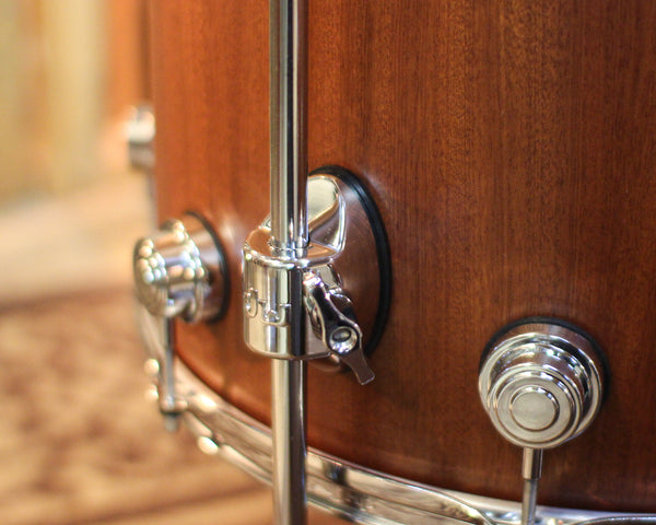 DW Collector's Maple Mahogany Natural Hard Satin Drum Set - 22,22,8,10,12,16 - SO#1326687