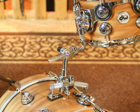 DW Collector's Maple Mahogany Natural Satin Oil Drum Set - 16,10,13,13 - SO#1439014