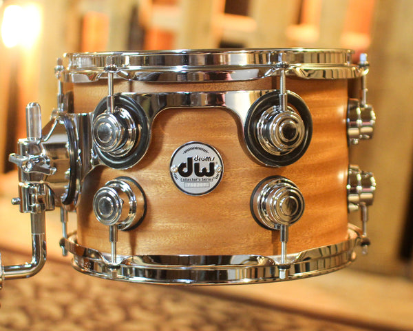DW Collector's Maple Mahogany Natural Satin Oil Drum Set - 16,10,13,13 - SO#1439014