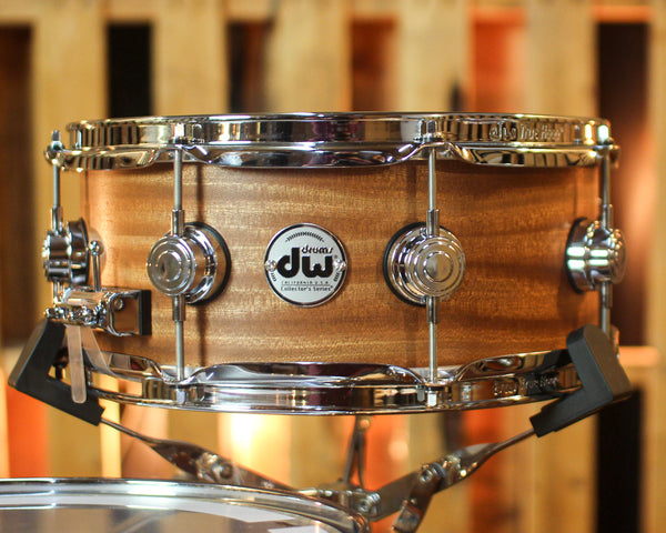 DW Collector's Maple Mahogany Natural Satin Oil Drum Set - 16,10,13,13 - SO#1439014