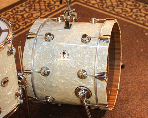 DW Collector's Maple Mahogany Vintage Marine Drum Set - 18,12,14,14sn - SO#1437287