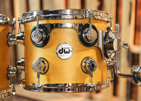 DW Collector's Maple SSC Amber Satin Oil Drum Set - 22,10,12,16 - SO#1313030