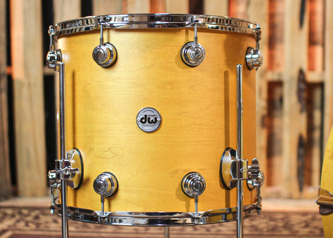 DW Collector's Maple SSC Amber Satin Oil Drum Set - 22,10,12,16 - SO#1313030