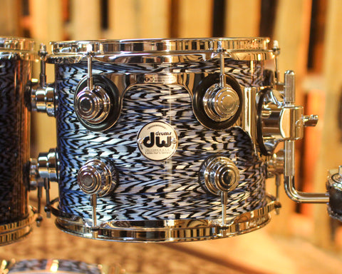DW Collector's Maple SSC Blue Silk Onyx Drum Set - 22,10,12,16 - SO#1447078