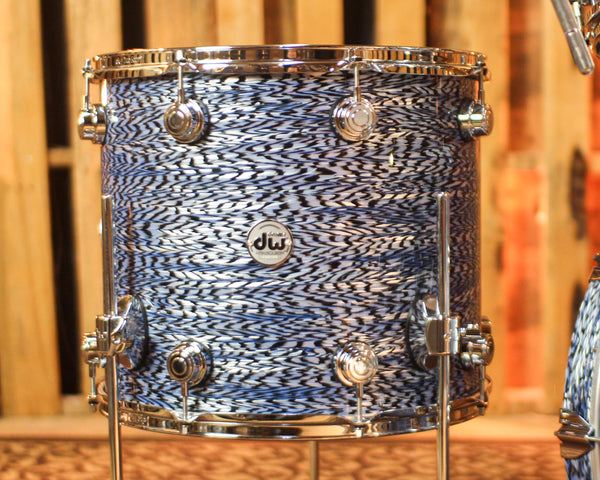 DW Collector's Maple SSC Blue Silk Onyx Drum Set - 22,10,12,16 - SO#1447078