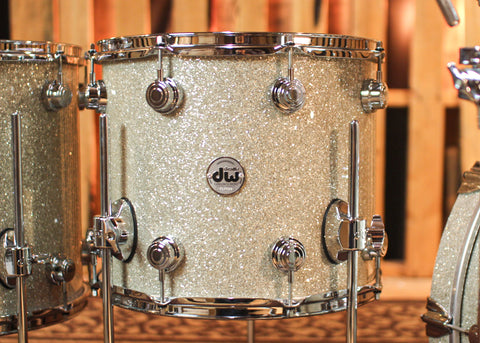 DW Collector's Maple SSC Broken Glass Drum Set - 22,10,12,14,16 - SO#1325143