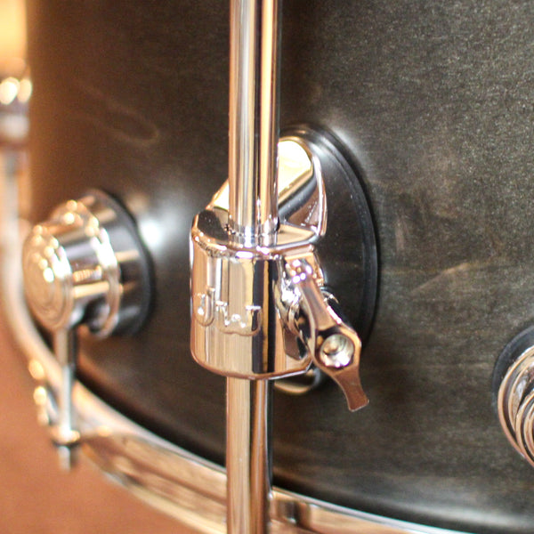 DW Collector's Maple SSC Ebony Satin Oil Drum Set - 22,10,12,16 - SO#1379889