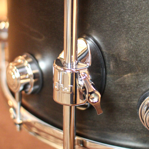 DW Collector's Maple SSC Ebony Satin Oil Drum Set - 22,10,12,16 - SO#1379889