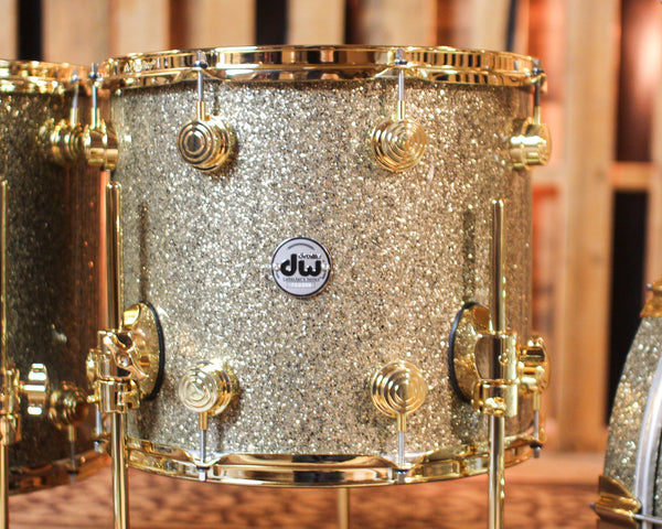 DW Collector's Maple SSC Ginger Glitter Glass Drum Set - 22,8,10,12,14,16 - SO#1417218