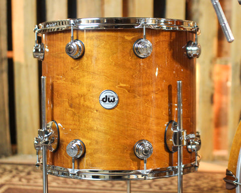 DW Collector's Maple SSC Honey Gloss Lacquer Drum Set - 22,10,12,16 - SO#1436491