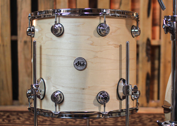 DW Collector's Maple SSC Natural Satin Oil Drum Set - 22,10,12,16 - SO#1313028
