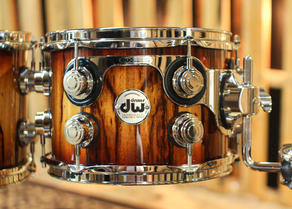 DW Collector's Maple SSC Tobacco Burst over Chen Chen Drum Set - 22,10,12,14,16 - SO#1328480