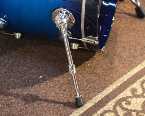 DW Collector's Maple SSC Regal to Royal Blue Burst Drum Set - 20,12,14 - SO#1444192