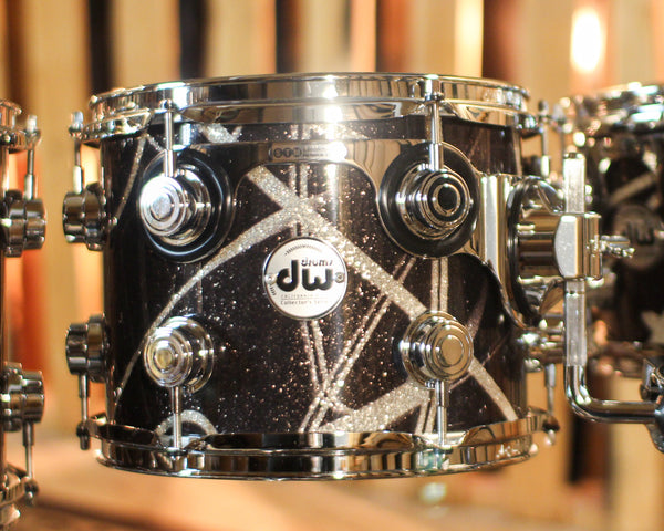 DW Collector's Maple SSC Smoke Glass Contrail Drum Set - 22,8,10,12,14,16 - SO#1428273