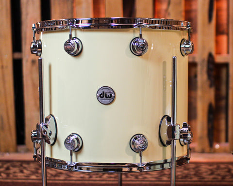 DW Collector's Maple SSC Solid Double Cream Drum Set - 22,10,12,16 - SO#1367490