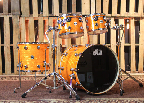 DW Collector's Maple SSC Tangerine Drum Set - 22,10,12,16 - SO#1332138