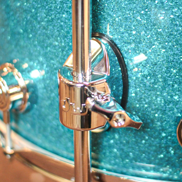 DW Collector's Maple SSC Teal Glass Drum Set - 22,12,16 - SO#1320882