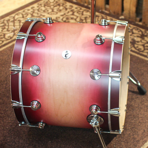 DW Collector's Maple Satin Cherry Burst Drum Set - 22,10,12,16 - SO#1325139