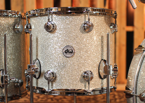 DW Collector's Pure Birch Broken Glass Drum Set - 22,10,12,14,16 - SO#1312572