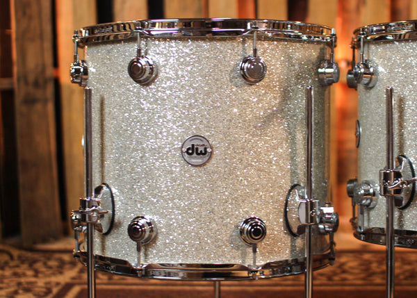 DW Collector's Pure Birch Broken Glass Drum Set - 22,10,12,14,16 - SO#1312572