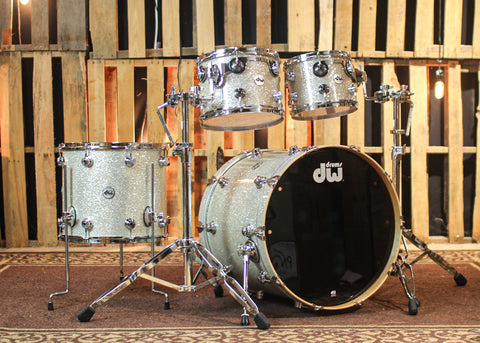 DW Collector's Pure Birch HVLT Broken Glass Drum Set - 22,10,12,16 - SO#1326801