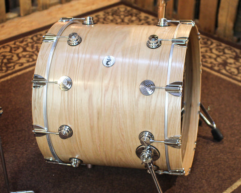DW Collector's Pure Oak HVLT Natural Satin Oil Drum Set - 22,10,12,16 - SO#1433141