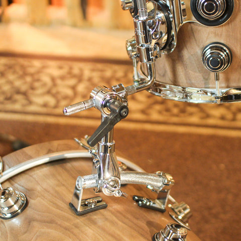 DW Collector's Pure Walnut Natural Hard Satin Drum Set - 18,12,14,14sn - SO#1421333