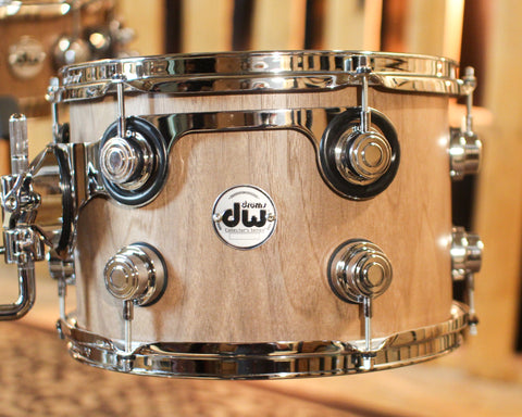 DW Collector's Pure Walnut Natural Hard Satin Drum Set - 18,12,14,14sn - SO#1421333