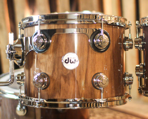 DW Collector's Pure Walnut Natural Lacquer Drum Set - 22,10,12,16,14sn - SO#1424150