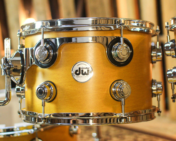 DW Collector's Santa Monica Amber Satin Oil Drum Set - 22,10,12,16,14sn - SO#1432855