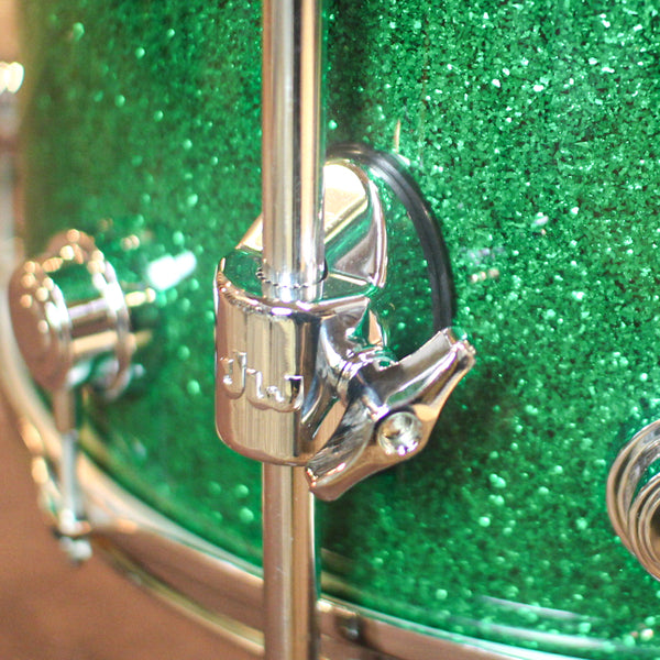 DW Collector's Santa Monica Green Glass Drum Set - 14x22,9x13,14x16 - SO#1320872