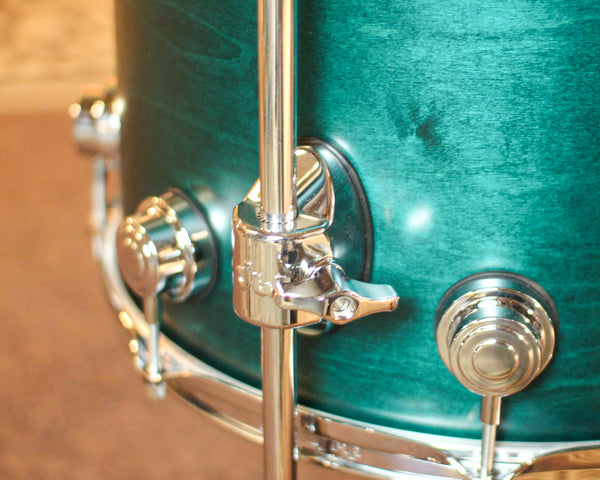 DW Collector's Santa Monica Teal Satin Oil Drum Set - 20,12,14,14sn - SO#1432853