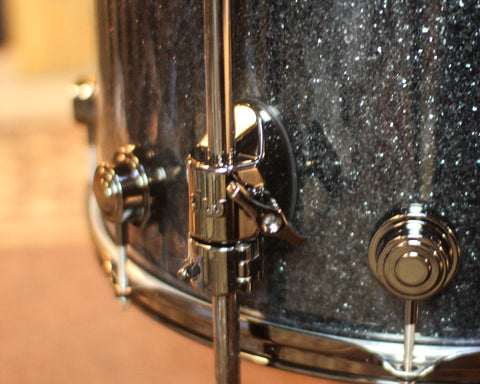 DW Collector's SonicPly Black Ice Drum Set - 22,10,12,14,16 - SO#1433129