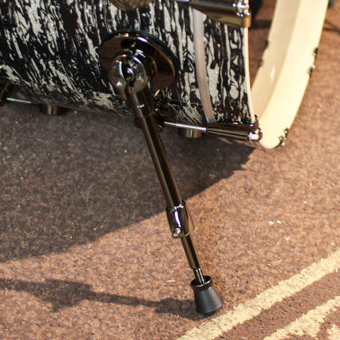 DW Collector's SonicPly Black Oyster Glass Drum Set - 24,13,16,14sn - SO#1412870