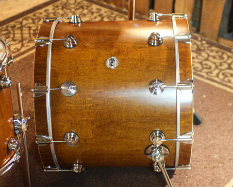 DW Collector's SonicPly Honey Satin Oil Drum Set - 22,10,12,14,16 - SO#1433132