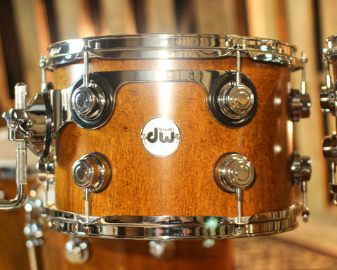 DW Collector's SonicPly Honey Satin Oil Drum Set - 22,10,12,14,16 - SO#1433132