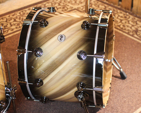 DW Collector's SonicPly Twisted Rainbow Drum Set - 22,10,12,16,14sn - SO#1429225