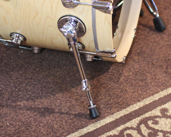 DW Collector's Standard Maple Natural Satin Oil Drum Set - 24,13,18 - SO#1444896
