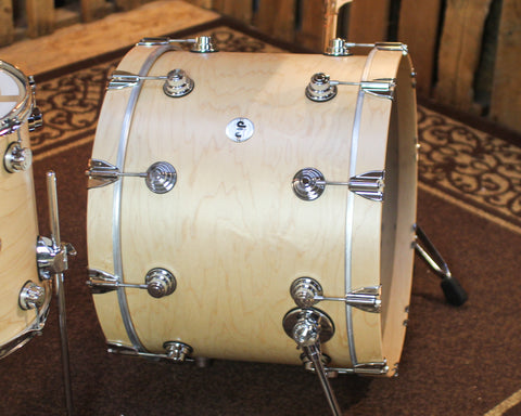 DW Collector's Standard Maple Natural Satin Oil Drum Set - 22,10,12,14,16 - SO#1444896