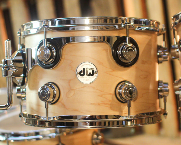 DW Collector's Standard Maple Natural Satin Oil Drum Set - 22,10,12,14,16 - SO#1444896