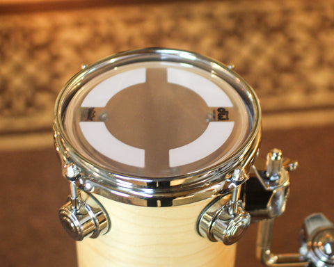 DW Collector's Standard Maple Natural Satin Oil Rata Toms - 10x6,12x6 - SO#1444896